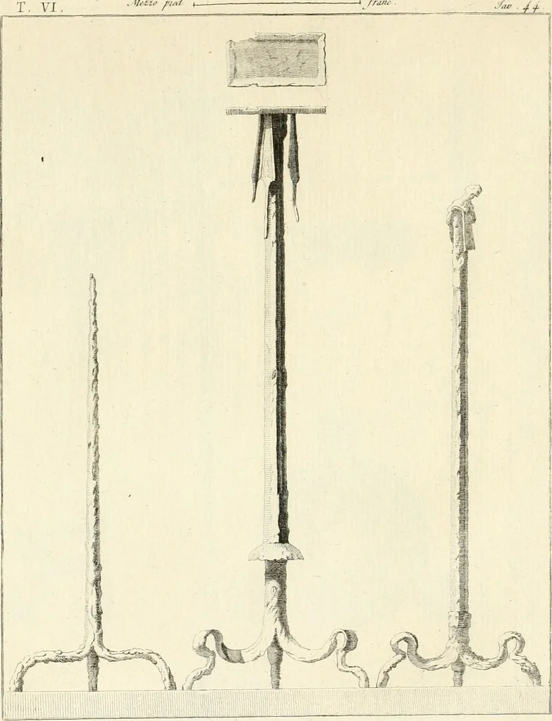 An illustration from Antiquités d'Herculanum, 1804, leaf 183