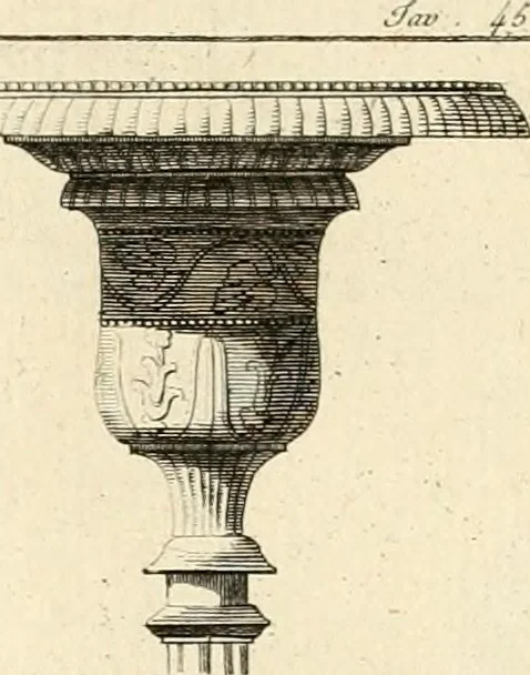 An illustration from Antiquités d'Herculanum, 1804, leaf 185