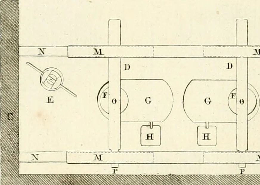 An illustration from Antiquités d'Herculanum, 1804, leaf 197
