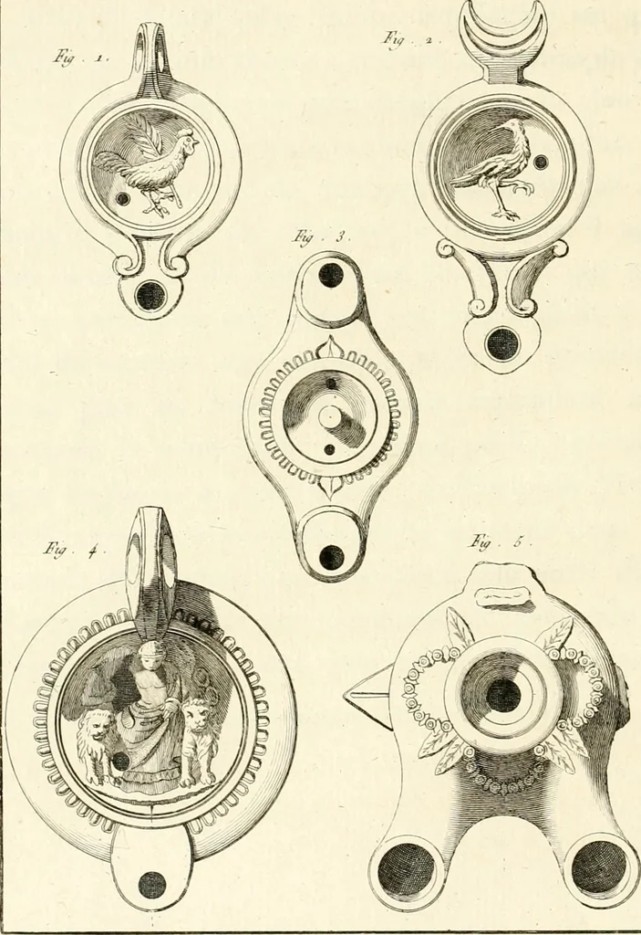 An illustration from Antiquités d'Herculanum, 1804, leaf 39