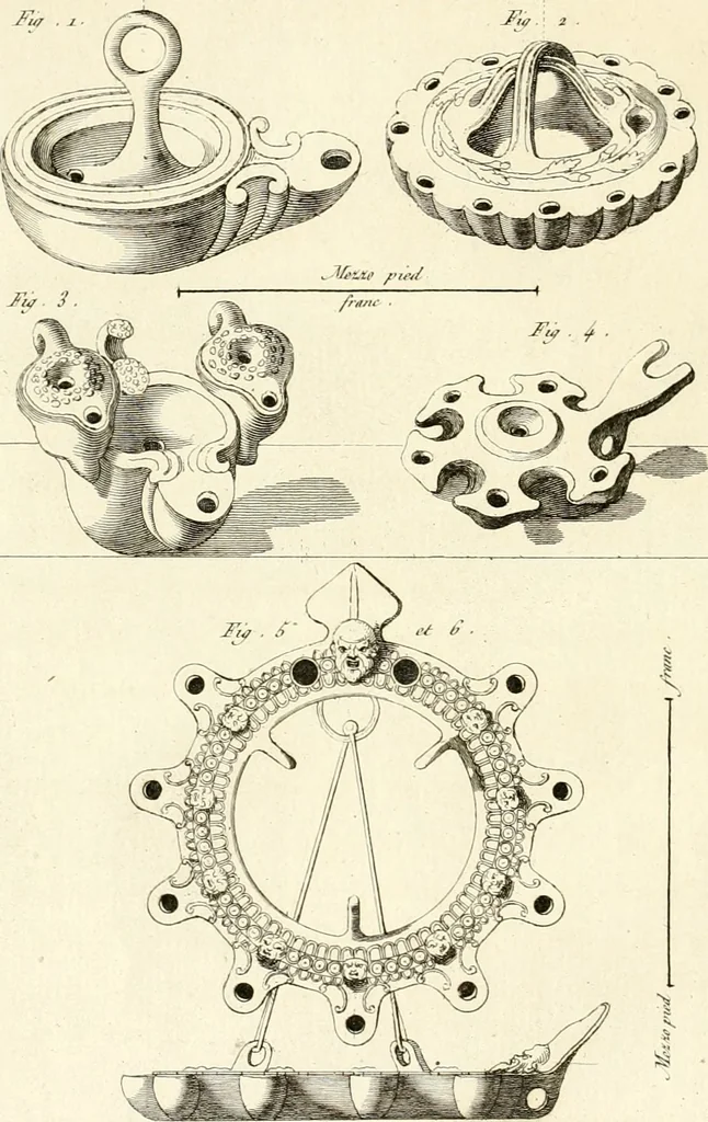 An illustration from Antiquités d'Herculanum, 1804, leaf 53