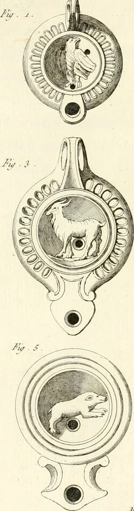 An illustration from Antiquités d'Herculanum, 1804, leaf 57