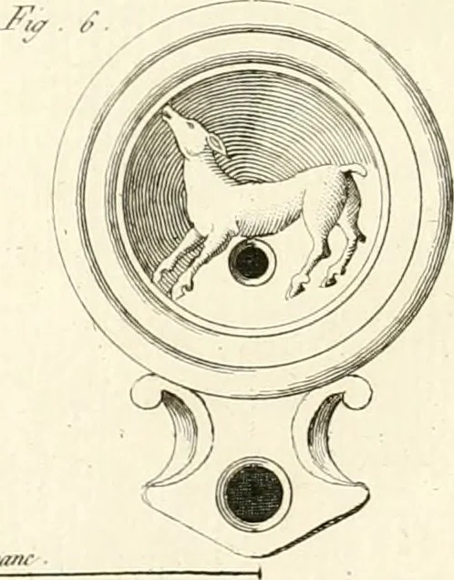 An illustration from Antiquités d'Herculanum, 1804, leaf 57