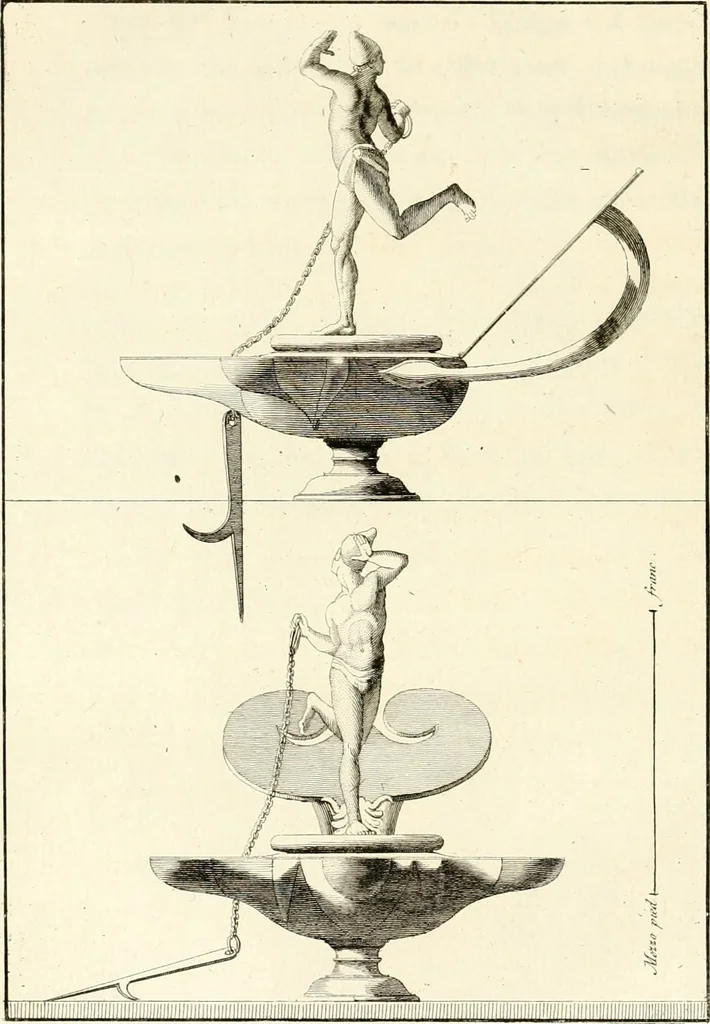 An illustration from Antiquités d'Herculanum, 1804, leaf 81