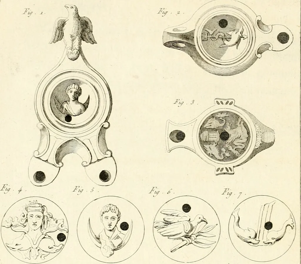 An illustration from Antiquités d'Herculanum, 1804, leaf 89