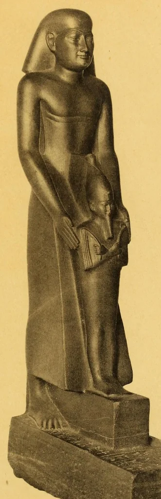 An illustration from Antiquités égyptiennes, grecques & romaines : marbres, bronzes verrerie, céramique, orféverie & objets divers provenant de l'ancienne collection Borelli Bey, appartenent à M. H. dont la vente aura lieu à Paris, Hotel Drouot, les mercredi 11 jeudi 12 et vendredi 13 juin 1913, 1913, leaf 91