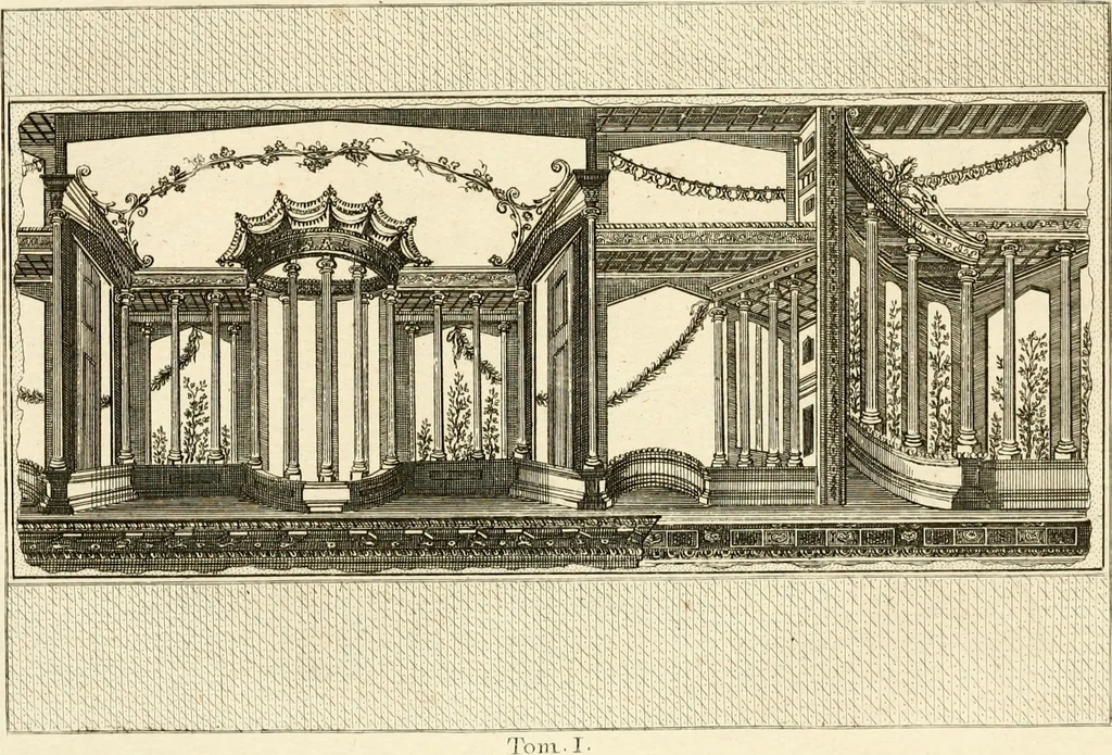 An illustration from Les antiquités d'Herculanum : avec leurs explications en françois, 1780, leaf 260