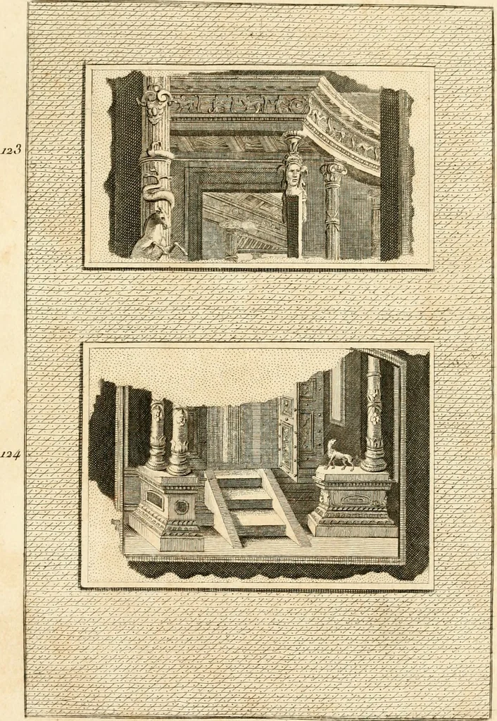 An illustration from Les antiquités d'Herculanum : avec leurs explications en françois, 1780, leaf 270