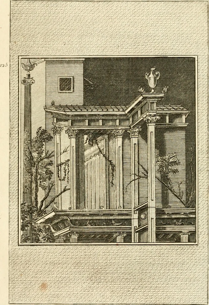 An illustration from Les antiquités d'Herculanum : avec leurs explications en françois, 1780, leaf 274