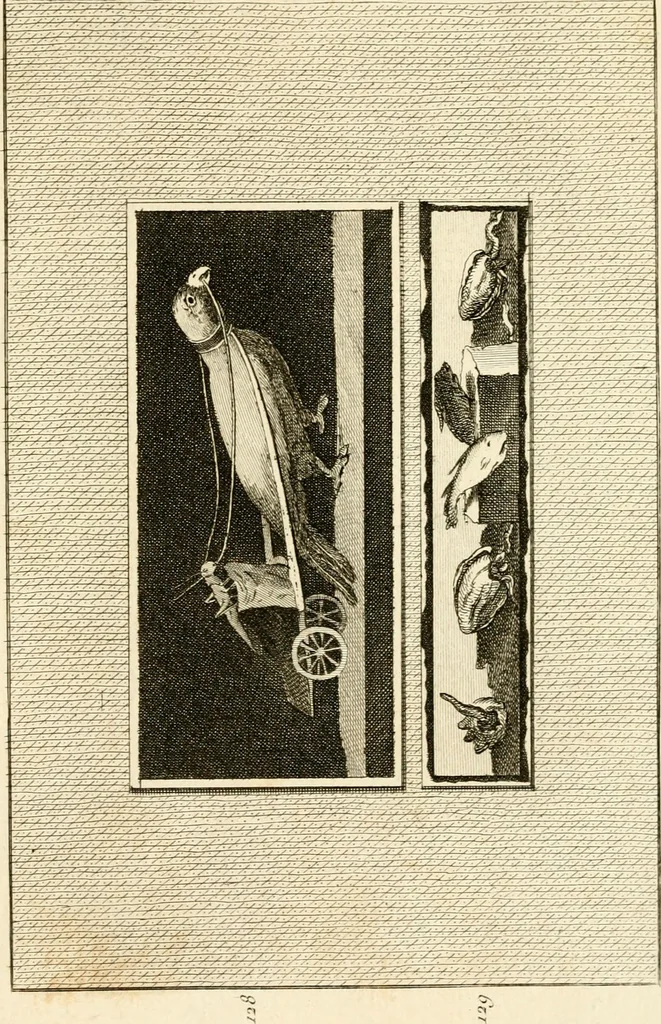 An illustration from Les antiquités d'Herculanum : avec leurs explications en françois, 1780, leaf 280