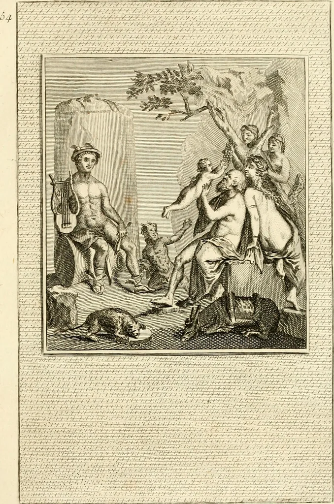 An illustration from Les antiquités d'Herculanum : avec leurs explications en françois, 1780, leaf 150