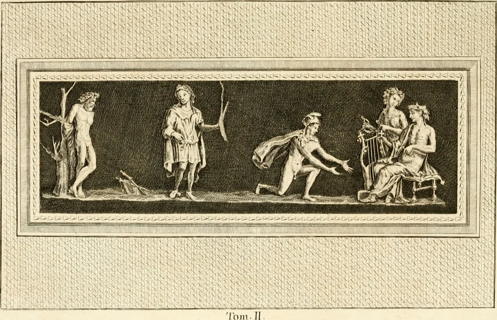 An illustration from Les antiquités d'Herculanum : avec leurs explications en françois, 1780, leaf 160
