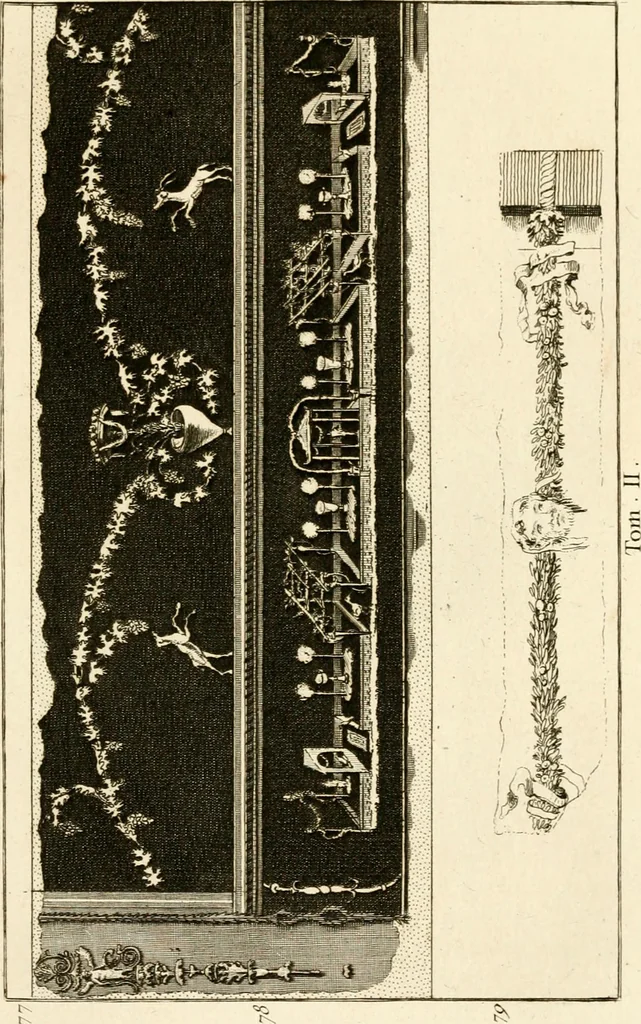 An illustration from Les antiquités d'Herculanum : avec leurs explications en françois, 1780, leaf 238