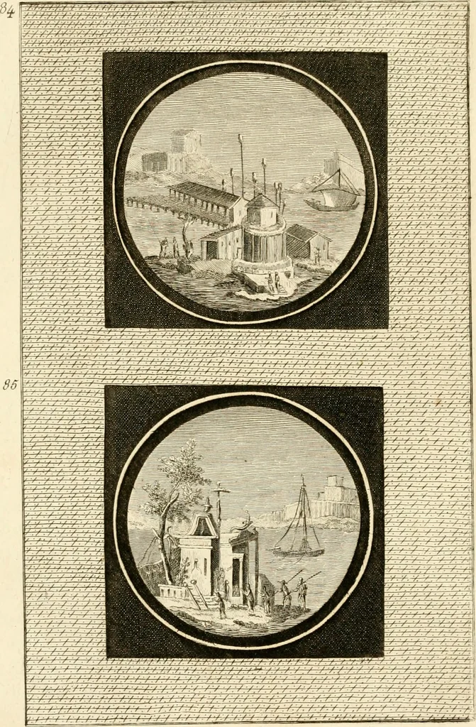 An illustration from Les antiquités d'Herculanum : avec leurs explications en françois, 1780, leaf 250