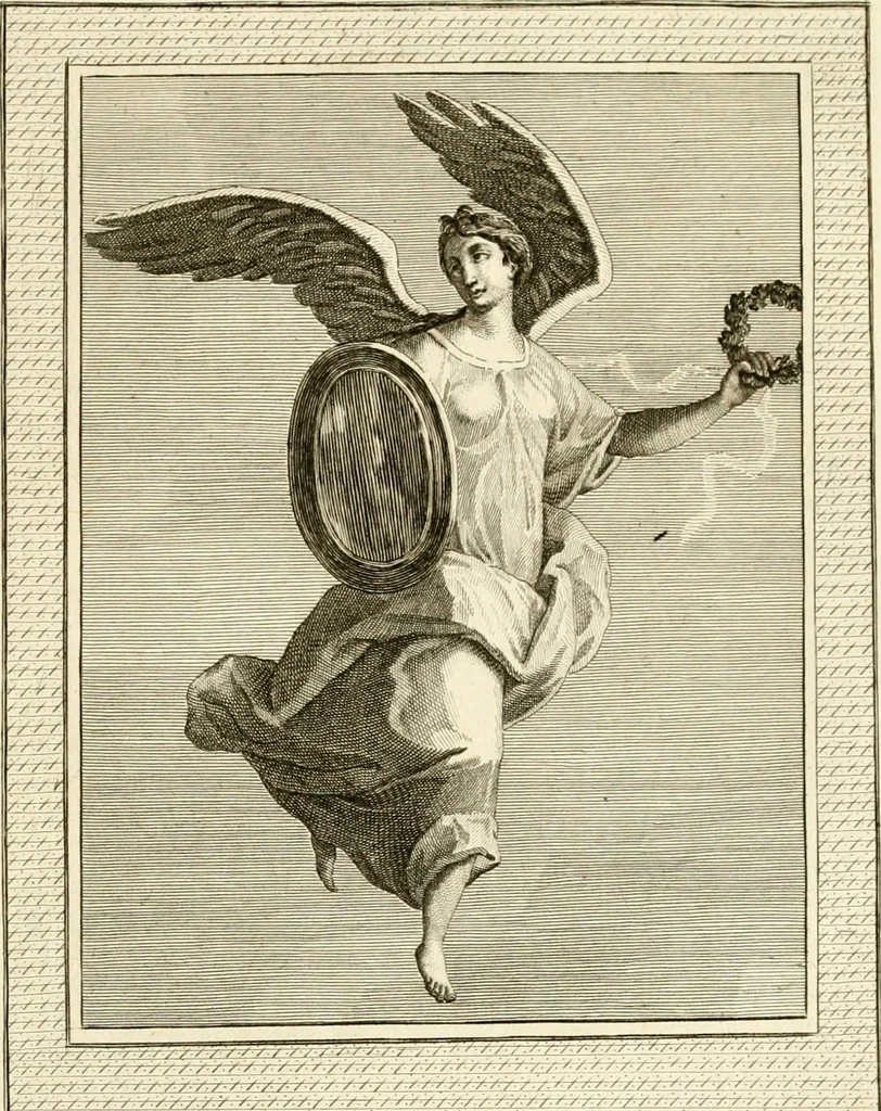 An illustration from Les antiquités d'Herculanum : avec leurs explications en françois, 1780, leaf 282