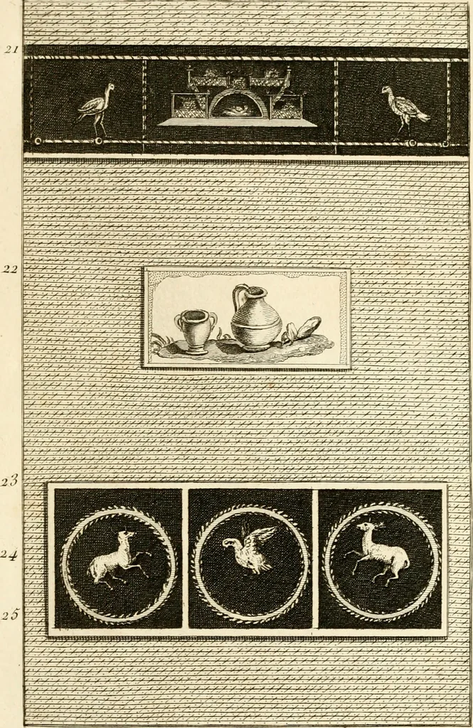 An illustration from Les antiquités d'Herculanum : avec leurs explications en françois, 1780, leaf 60