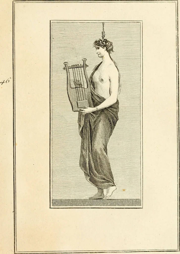 An illustration from Les antiquités d'Herculanum : avec leurs explications en françois, 1780, leaf 138