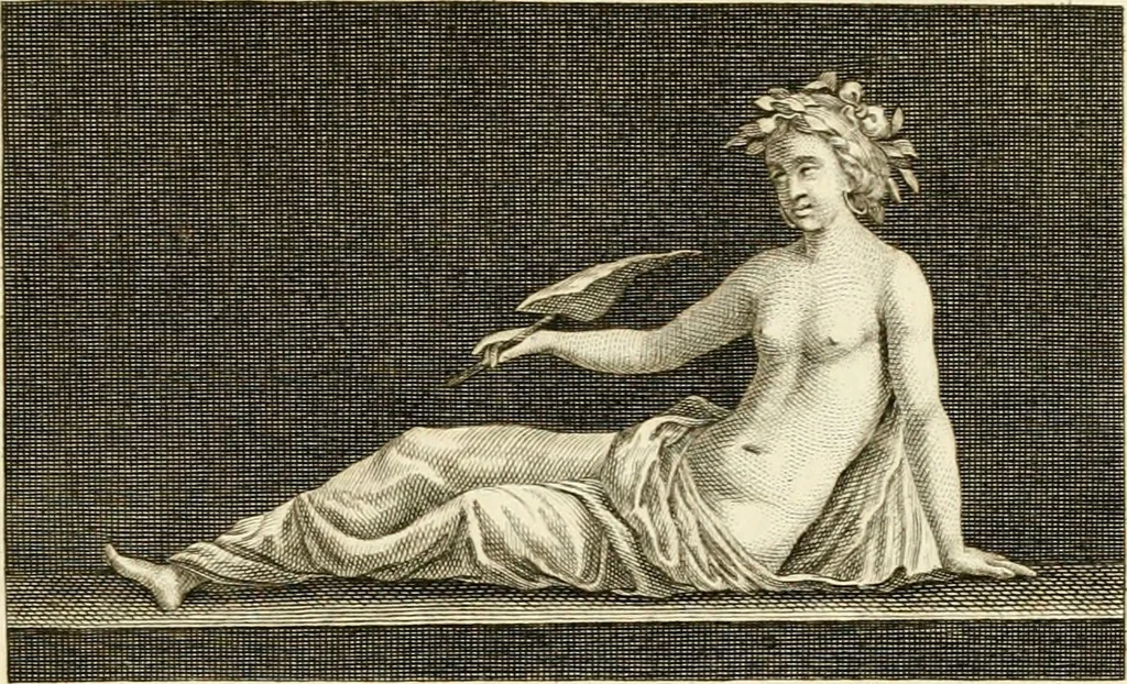 An illustration from Les antiquités d'Herculanum : avec leurs explications en françois, 1780, leaf 162