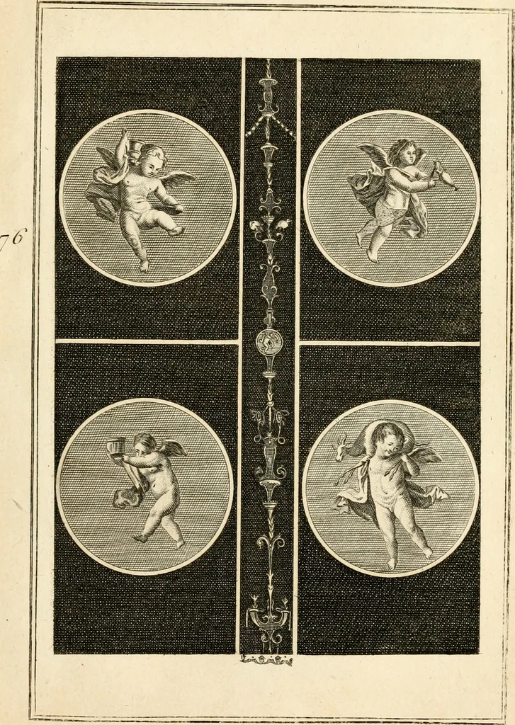 An illustration from Les antiquités d'Herculanum : avec leurs explications en françois, 1780, leaf 194