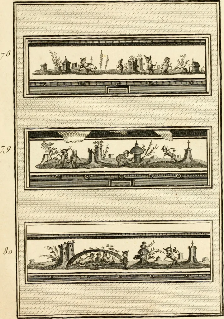 An illustration from Les antiquités d'Herculanum : avec leurs explications en françois, 1780, leaf 204