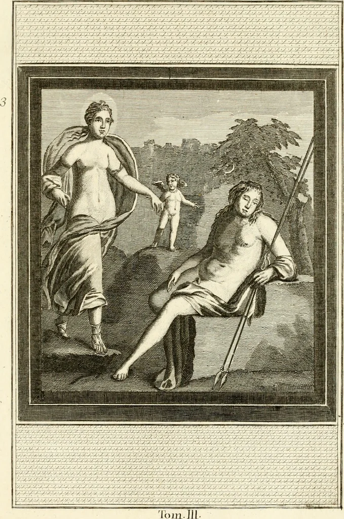 An illustration from Les antiquités d'Herculanum : avec leurs explications en françois, 1780, leaf 22
