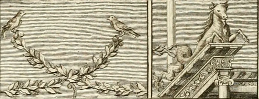 An illustration from Les antiquités d'Herculanum : avec leurs explications en françois, 1780, leaf 228