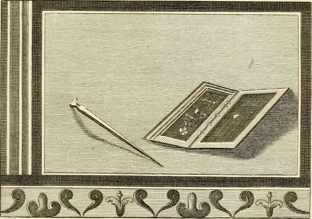 An illustration from Les antiquités d'Herculanum : avec leurs explications en françois, 1780, leaf 272