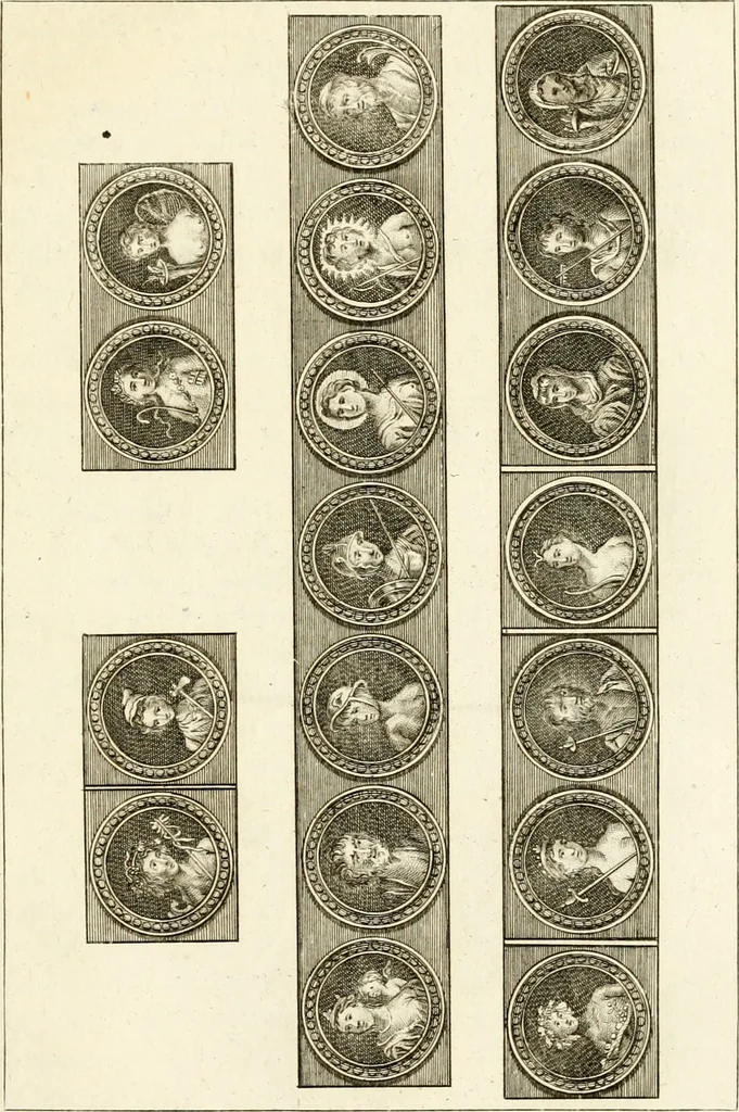 An illustration from Les antiquités d'Herculanum : avec leurs explications en françois, 1780, leaf 300