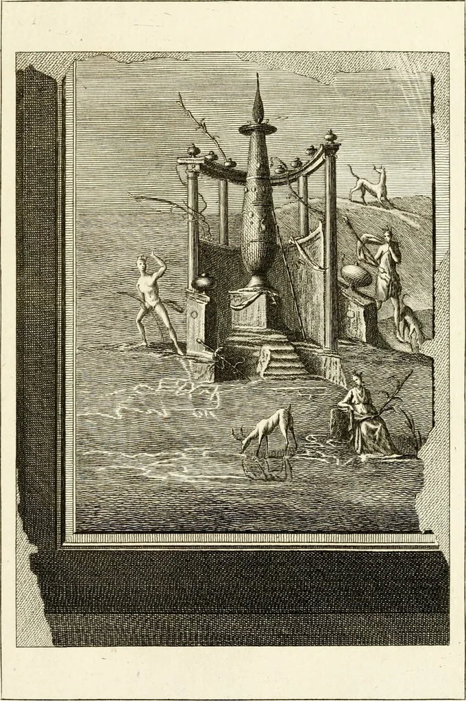 An illustration from Les antiquités d'Herculanum : avec leurs explications en françois, 1780, leaf 320