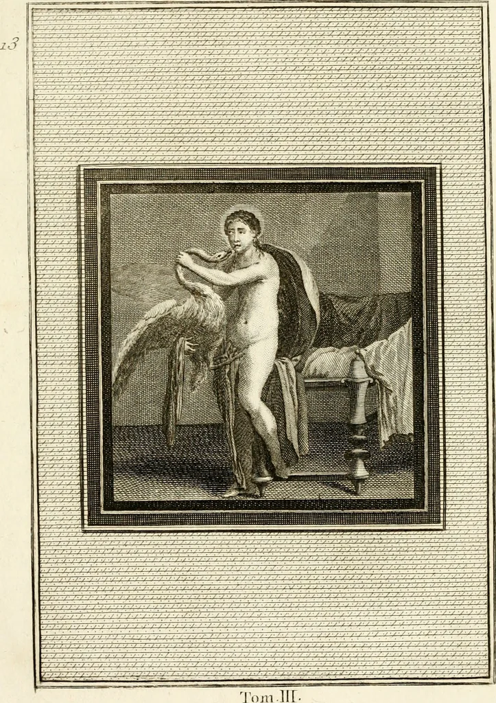 An illustration from Les antiquités d'Herculanum : avec leurs explications en françois, 1780, leaf 60