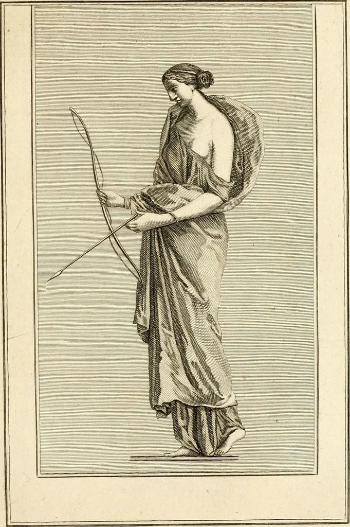An illustration from Les antiquités d'Herculanum : avec leurs explications en françois, 1780, leaf 90