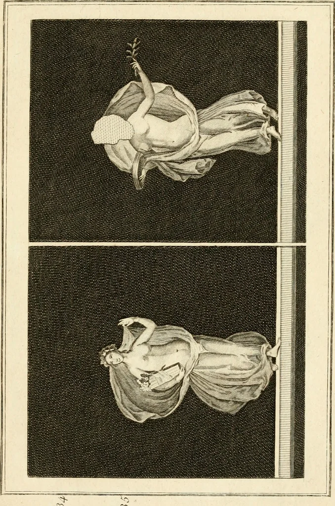 An illustration from Les antiquités d'Herculanum : avec leurs explications en françois, 1780, leaf 108