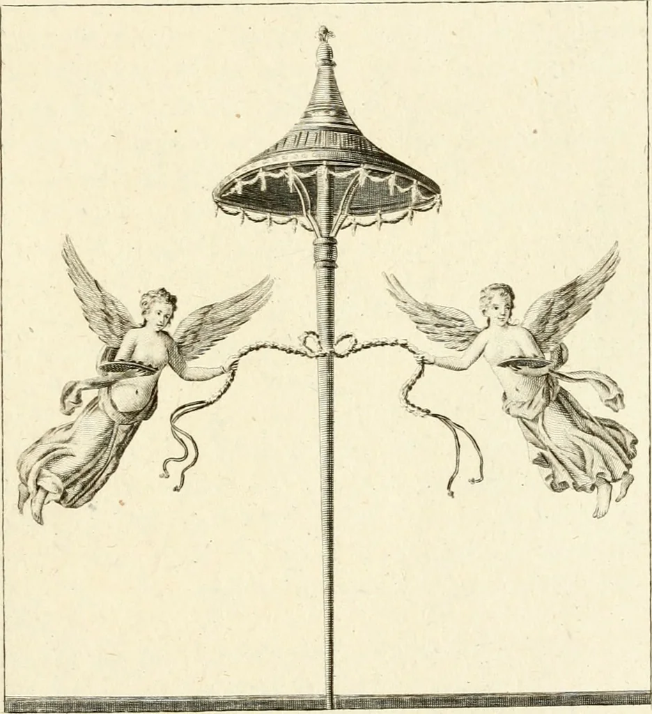 An illustration from Les antiquités d'Herculanum : avec leurs explications en françois, 1780, leaf 116