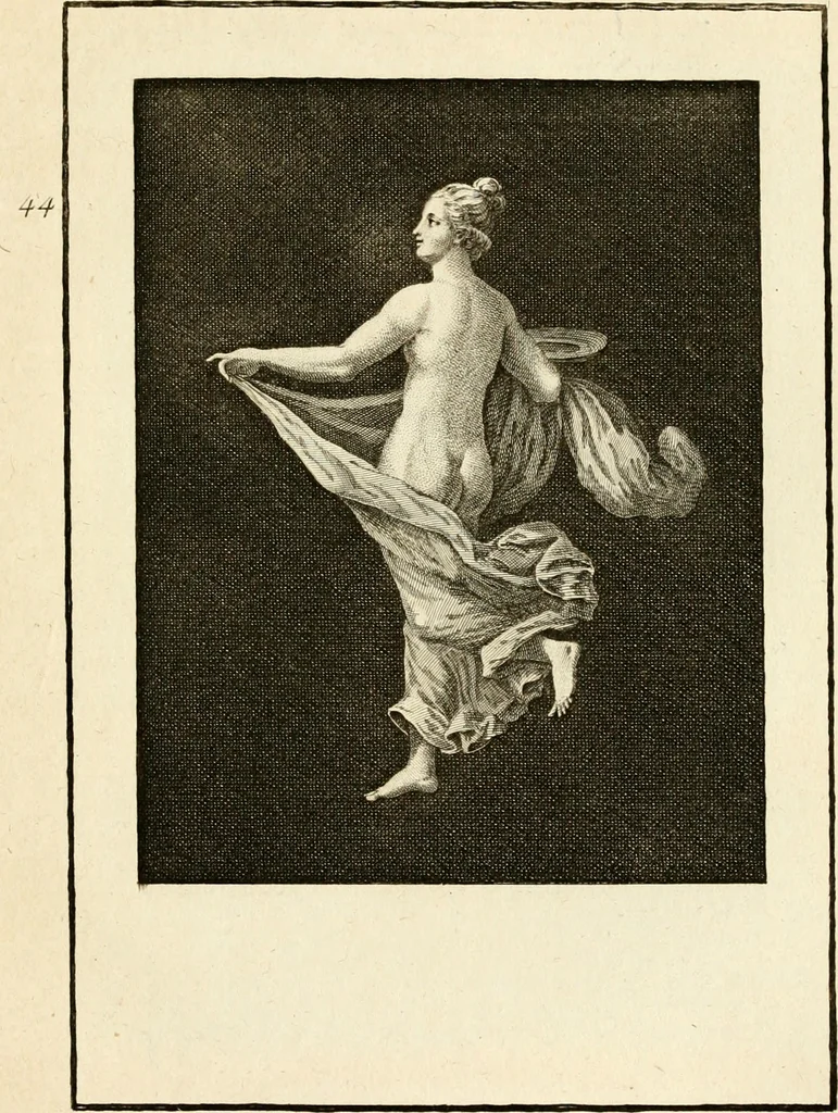 An illustration from Les antiquités d'Herculanum : avec leurs explications en françois, 1780, leaf 124