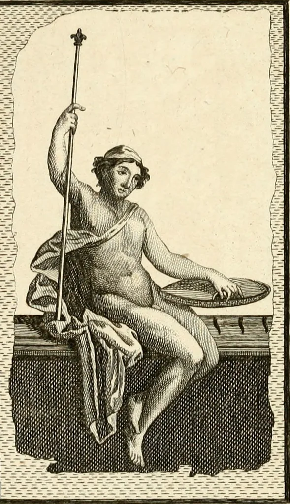 An illustration from Les antiquités d'Herculanum : avec leurs explications en françois, 1780, leaf 152