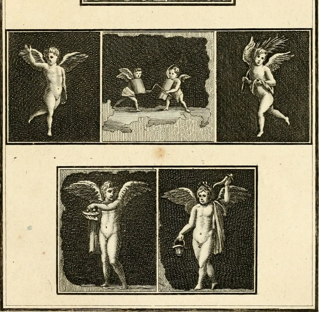 An illustration from Les antiquités d'Herculanum : avec leurs explications en françois, 1780, leaf 178