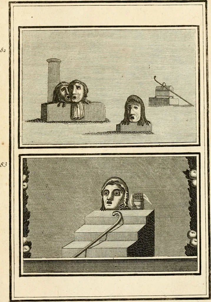 An illustration from Les antiquités d'Herculanum : avec leurs explications en françois, 1780, leaf 180