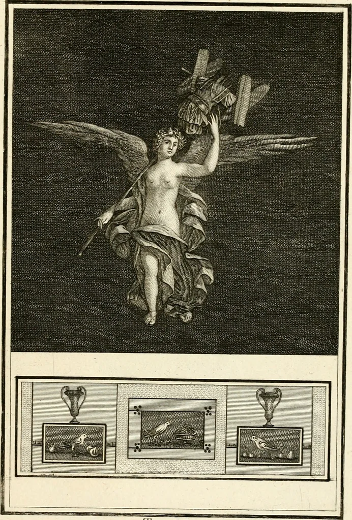 An illustration from Les antiquités d'Herculanum : avec leurs explications en françois, 1780, leaf 236