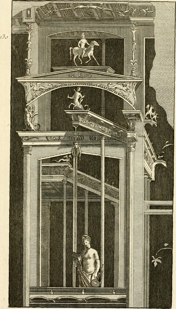 An illustration from Les antiquités d'Herculanum : avec leurs explications en françois, 1780, leaf 268