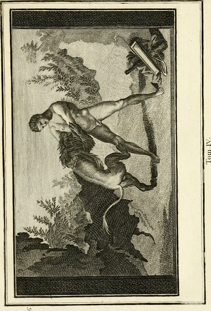 An illustration from Les antiquités d'Herculanum : avec leurs explications en françois, 1780, leaf 30