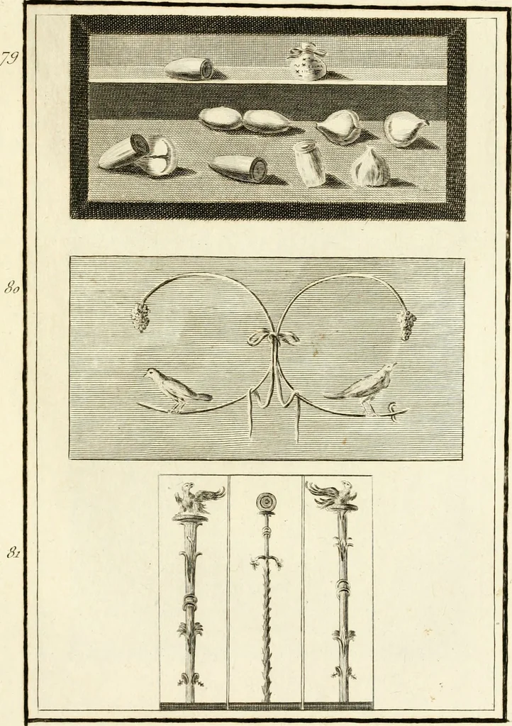 An illustration from Les antiquités d'Herculanum : avec leurs explications en françois, 1780, leaf 130