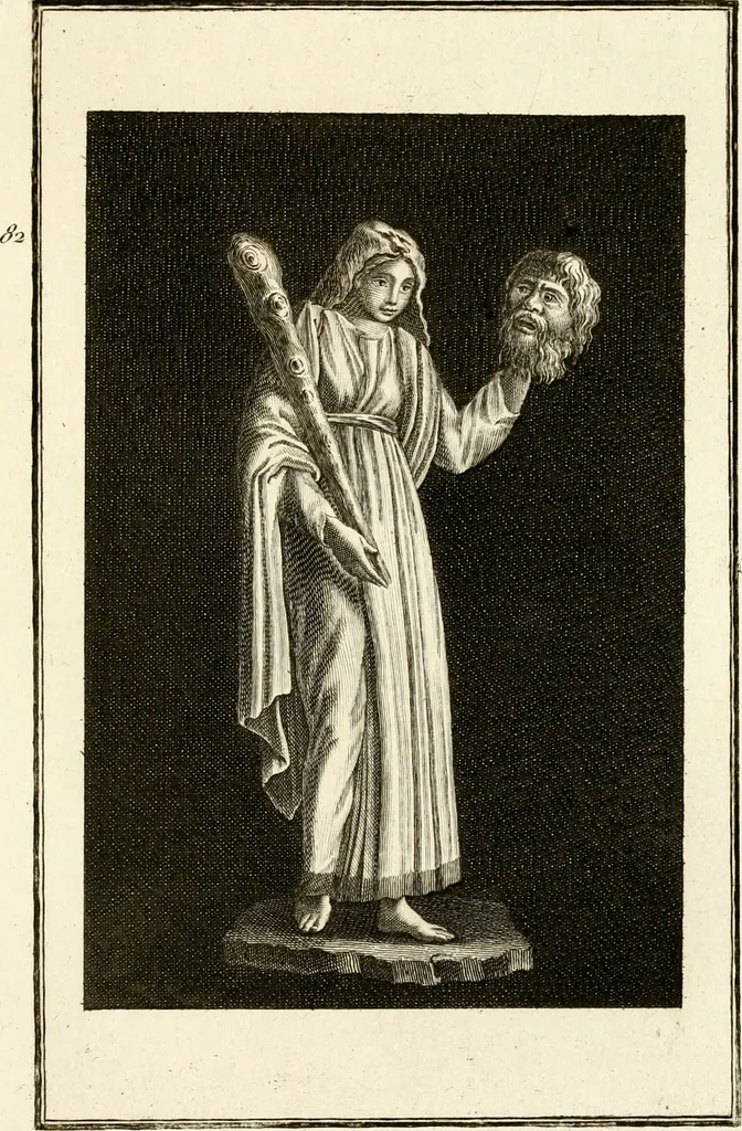An illustration from Les antiquités d'Herculanum : avec leurs explications en françois, 1780, leaf 132