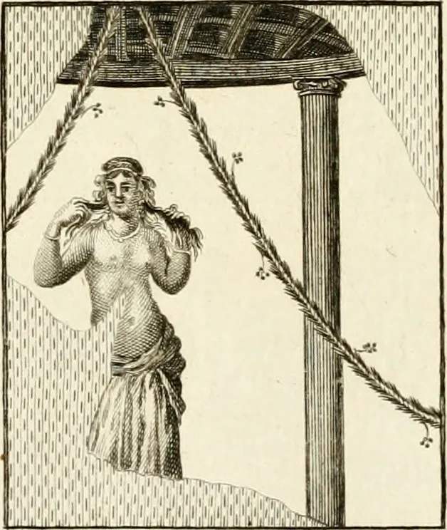 An illustration from Les antiquités d'Herculanum : avec leurs explications en françois, 1780, leaf 138