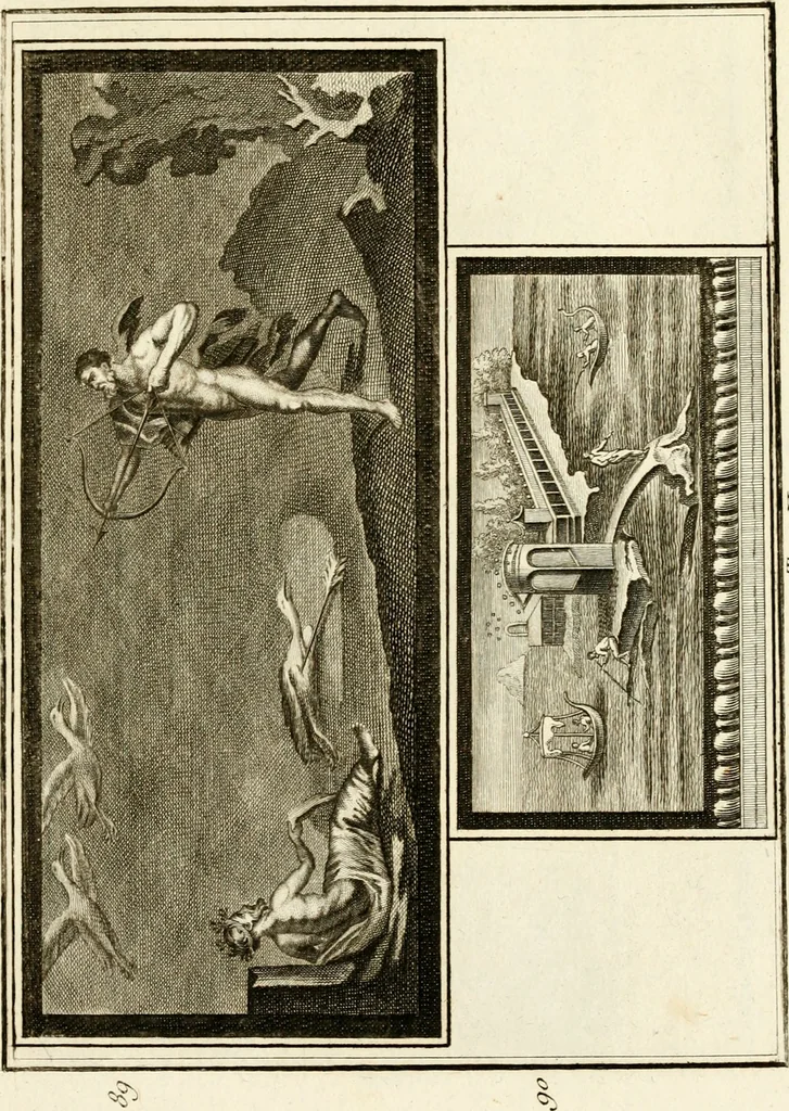 An illustration from Les antiquités d'Herculanum : avec leurs explications en françois, 1780, leaf 144