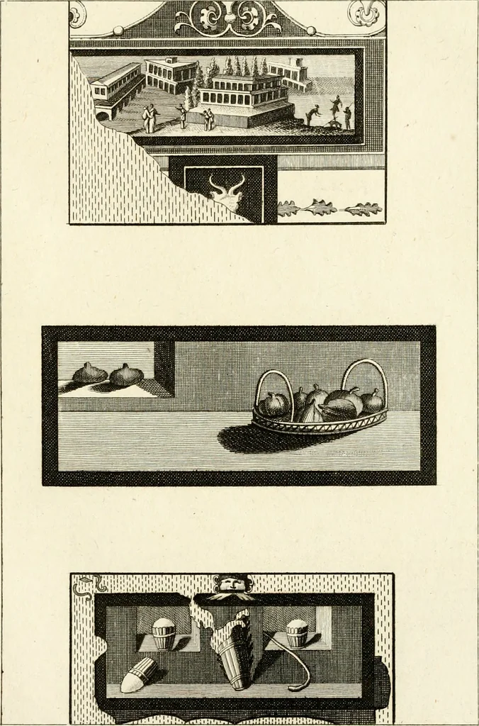 An illustration from Les antiquités d'Herculanum : avec leurs explications en françois, 1780, leaf 146