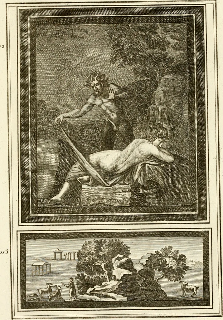 An illustration from Les antiquités d'Herculanum : avec leurs explications en françois, 1780, leaf 176