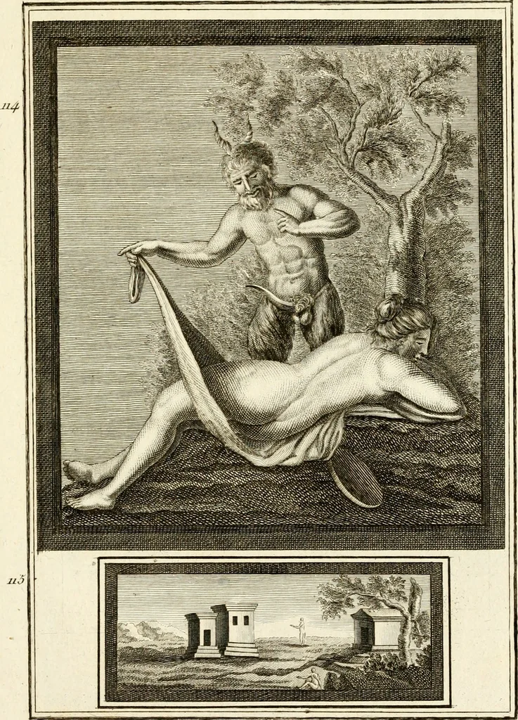 An illustration from Les antiquités d'Herculanum : avec leurs explications en françois, 1780, leaf 180