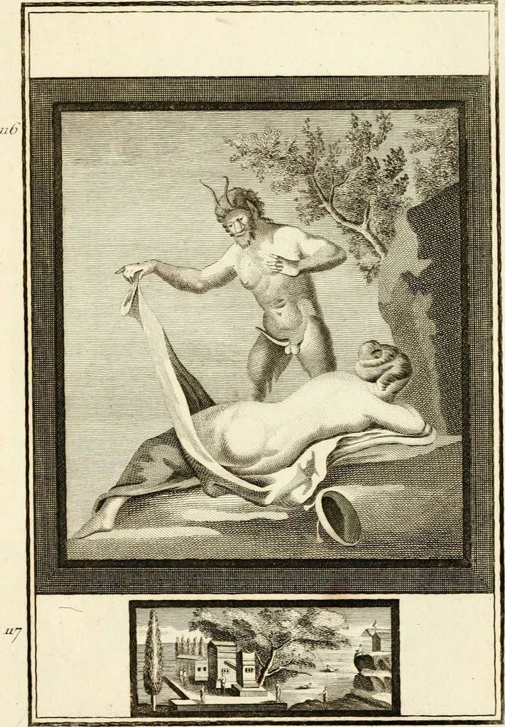 An illustration from Les antiquités d'Herculanum : avec leurs explications en françois, 1780, leaf 182