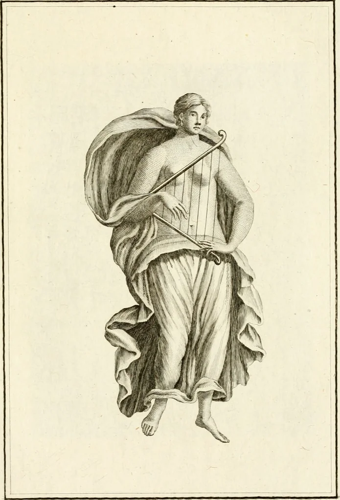 An illustration from Les antiquités d'Herculanum : avec leurs explications en françois, 1780, leaf 194