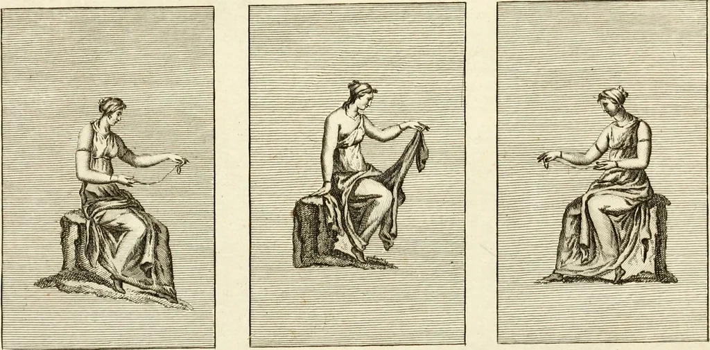 An illustration from Les antiquités d'Herculanum : avec leurs explications en françois, 1780, leaf 218